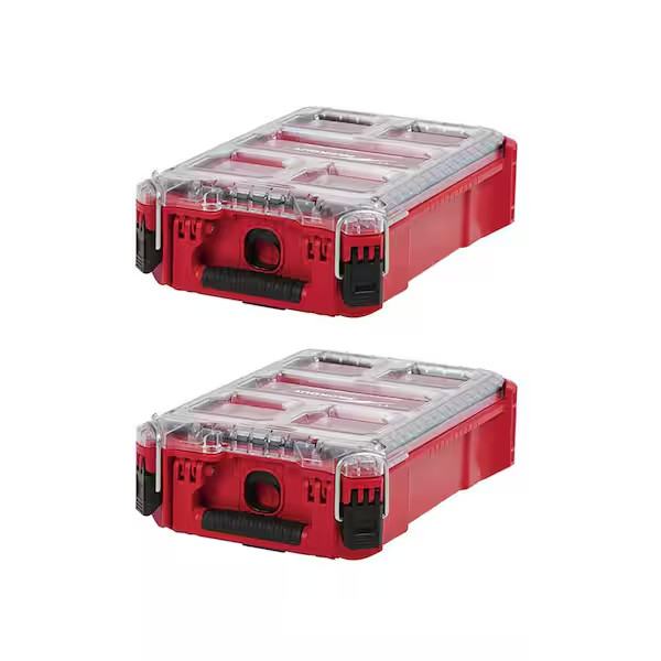 PACKOUT 5-Compartment Small Parts Organizer (2-Pack)