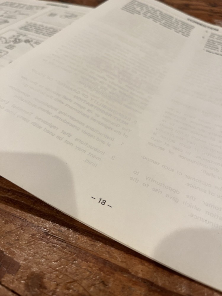 Panasonic Integrated Telephone Systems Model VA-8060 Operating Instructions