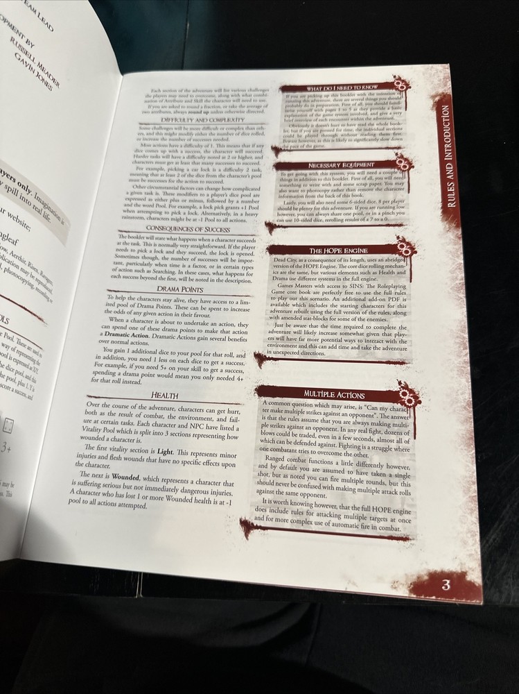 First Falling Leaf RPG Post-Apoc Sins - Dead City