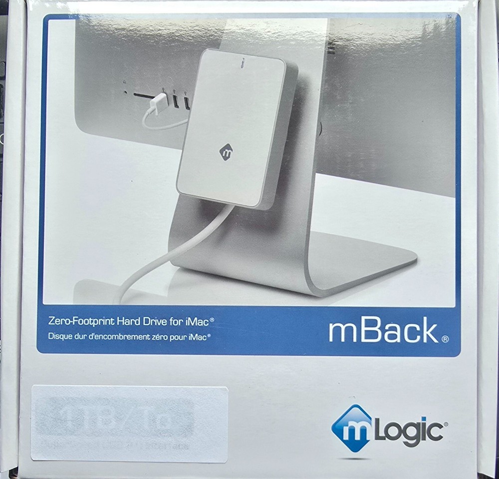 mLogic mBack USB 3.0 Disk Drive Chassis. Drive is not included.