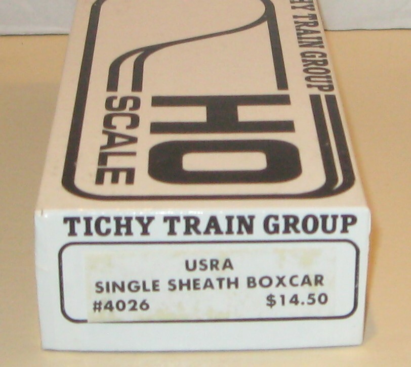 TICHEY TRAIN GROUP #4026 USRA SINGLE SHEATH BOXCAR KIT