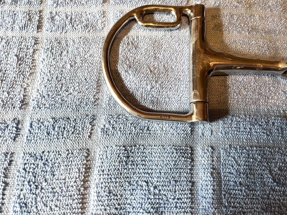 Sefton 5” Dee Ring English Snaffle Bit