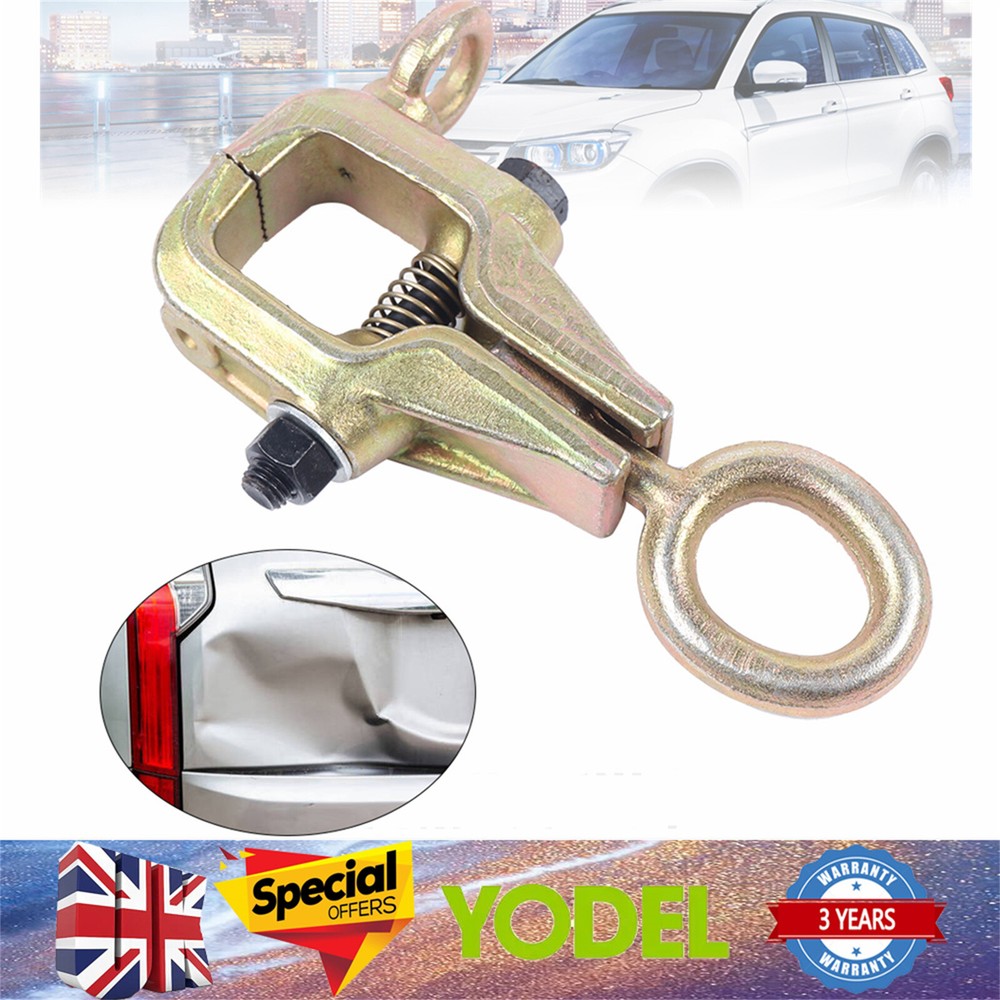 5 Ton 2 Way Auto Body Repair Pull Clamp Frame Back Dent Puller Self-tightening