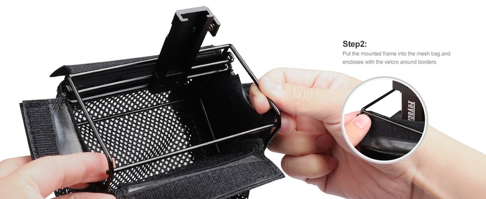 Picatinny rail brass catcher Black