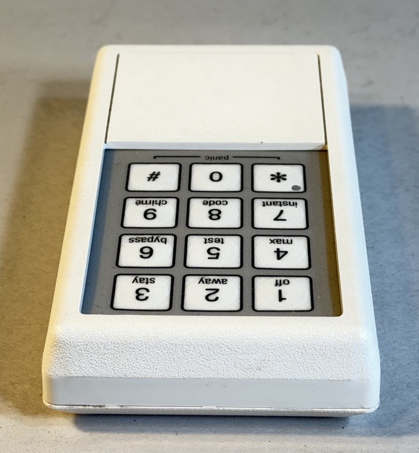 Ademco 5827 Home Security System Wall Mounted Remote Wireless Keypad