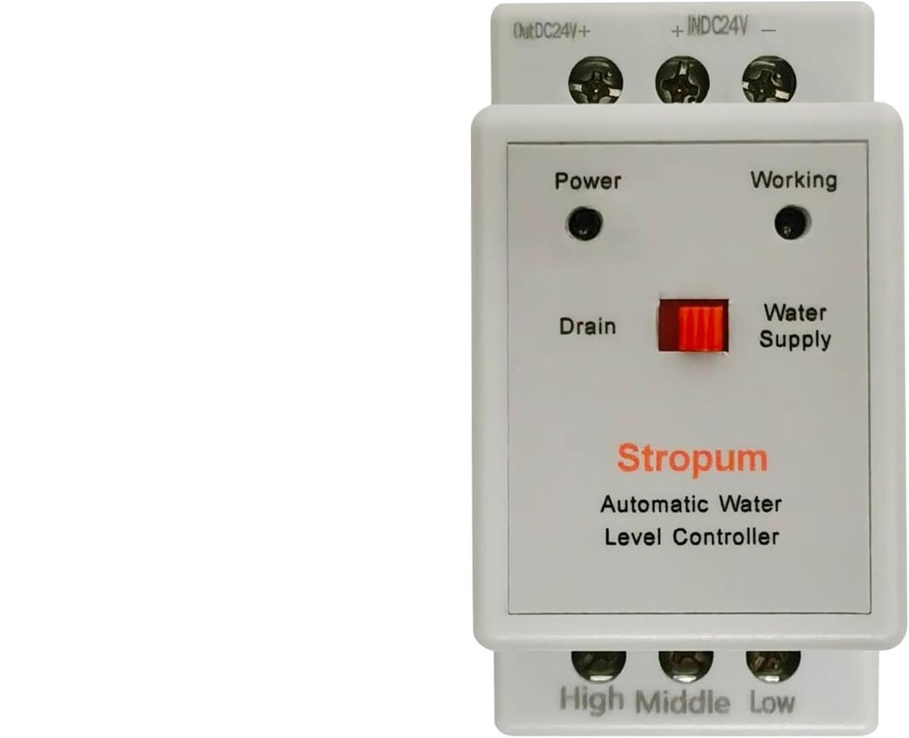 DC 24V Automatic Water Level Controller Pump Float Switch Control Relay