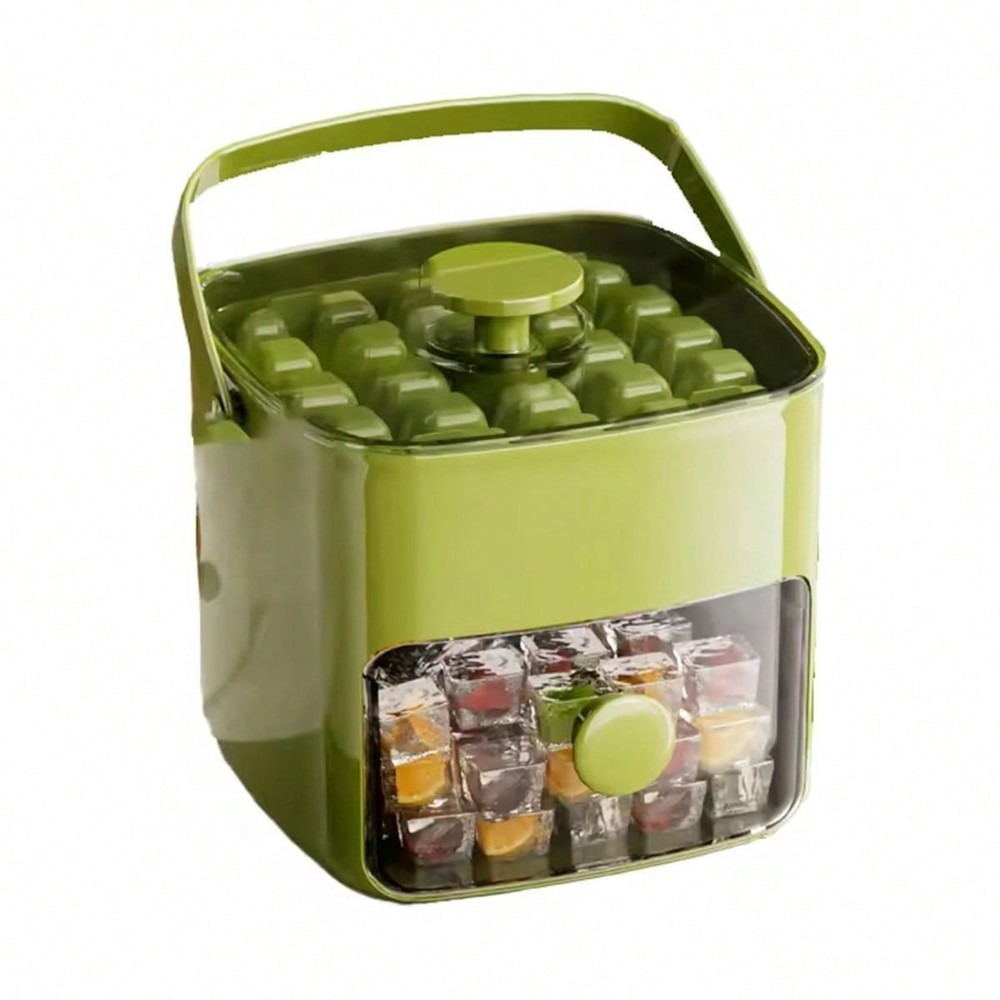 Extra-Large 48-lce Cube Maker with Easy Glide Double Layer Food-Grade Tray