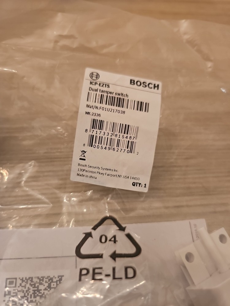 NEW! Bosch ICP-EZTS Dual Tamper Switch