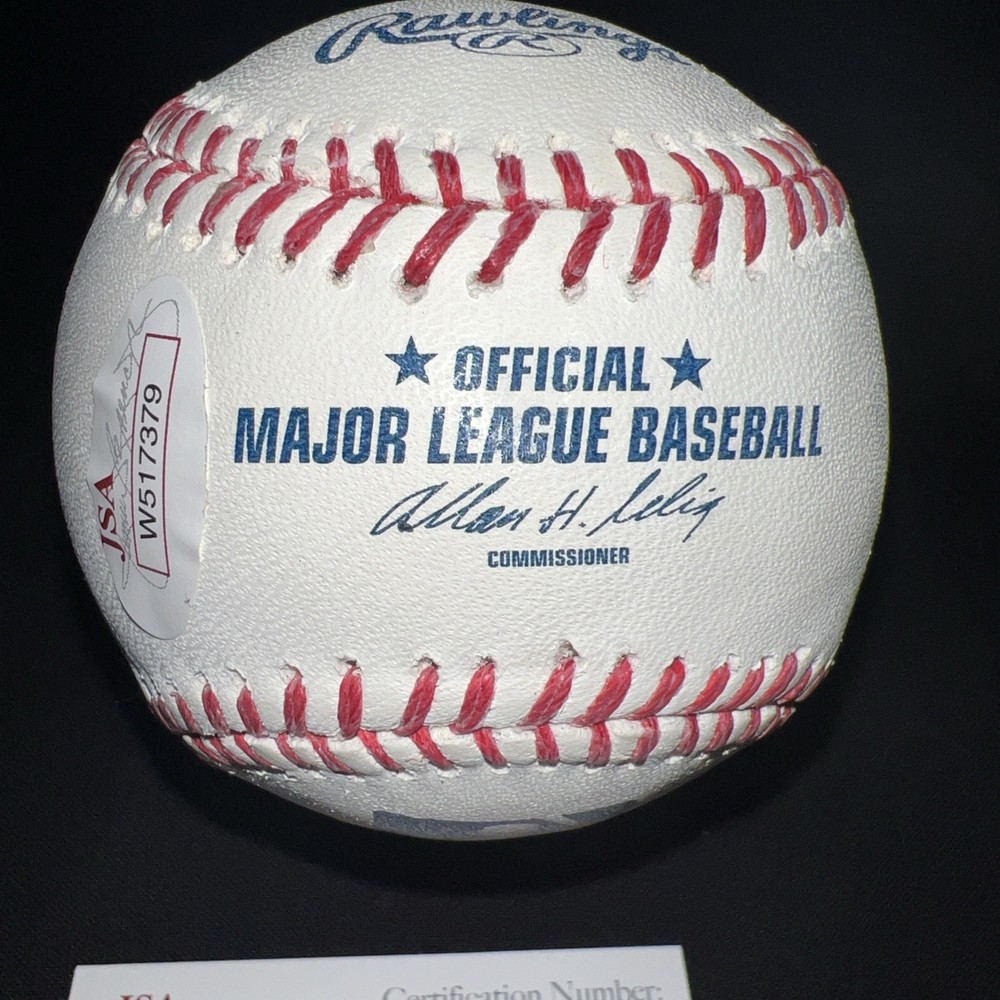 John Lowenstine Autograph MLB Baseball Baltimore Orioles JSA