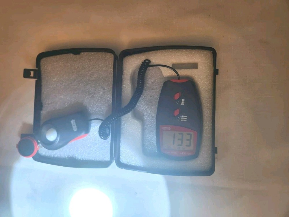 Digital Light Meter Illuminance Meter With 3 Ranges Light Meter Portable Growing