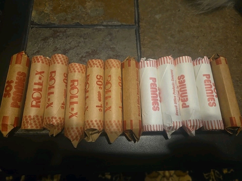 12 Rolls Of Pennies