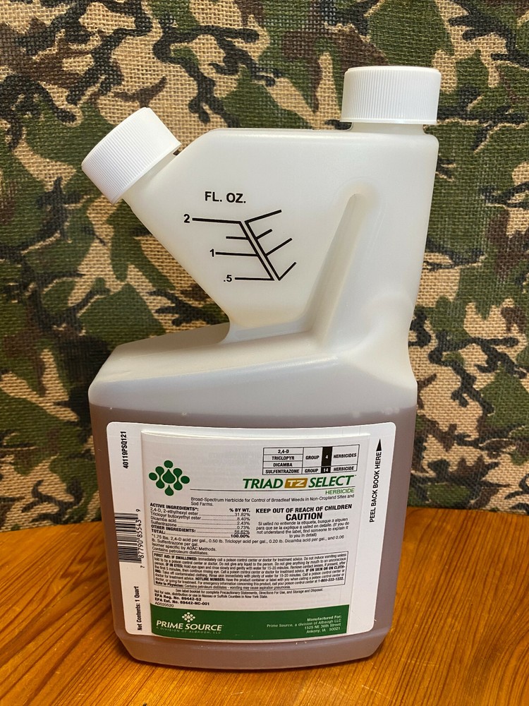 Select Source Triad TZ | 4-Way Combination Herbicide | (Quart)