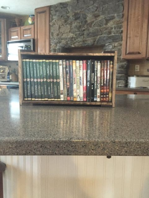 Darla's Studio 66 DVD Holder Wood Crate