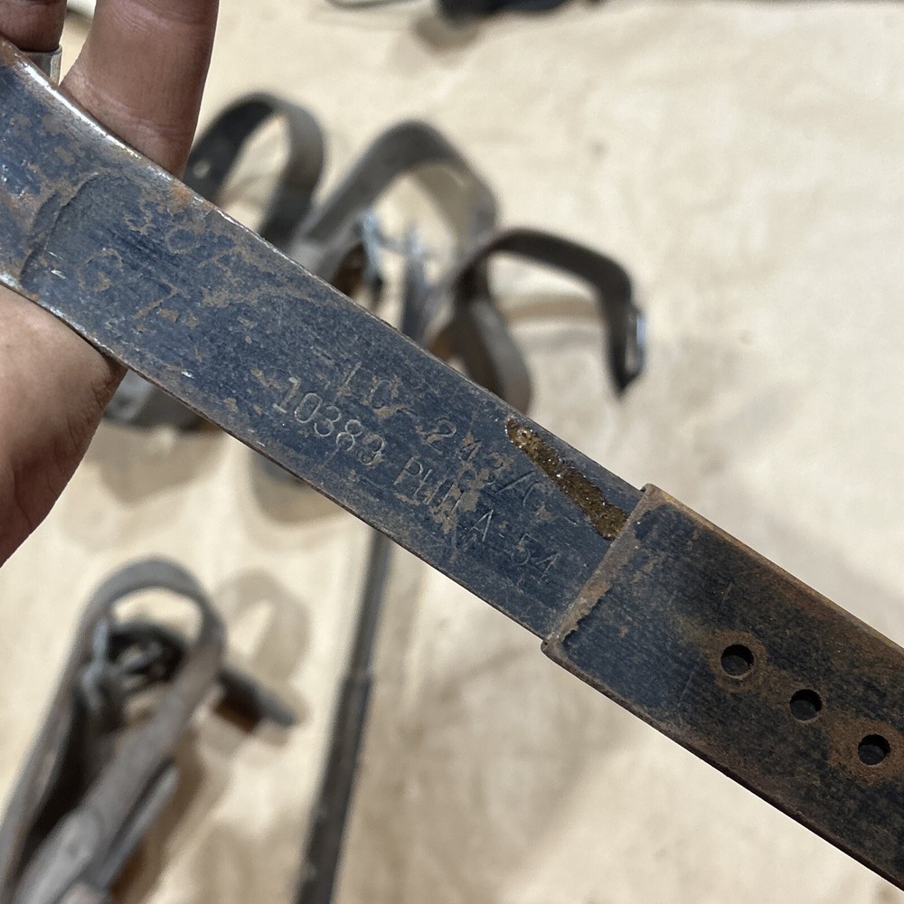 Vintage Spikes Lineman Pole Tree Climbing Gaffs