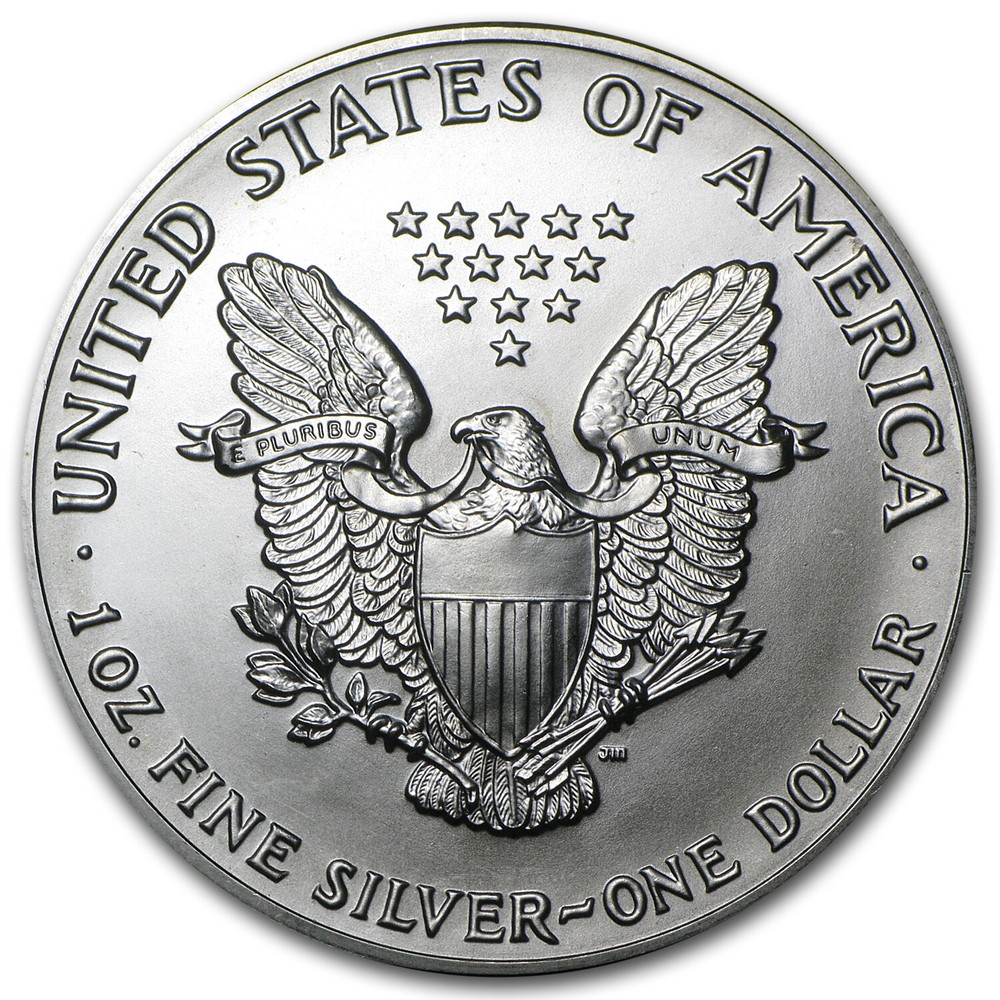 1992 1 oz American Silver Eagle BU