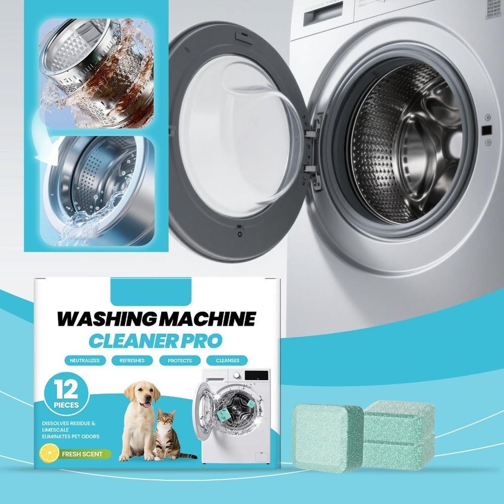 Washing Machine Cleaner Pro Deep Cleaning Tablets Efficient SOG