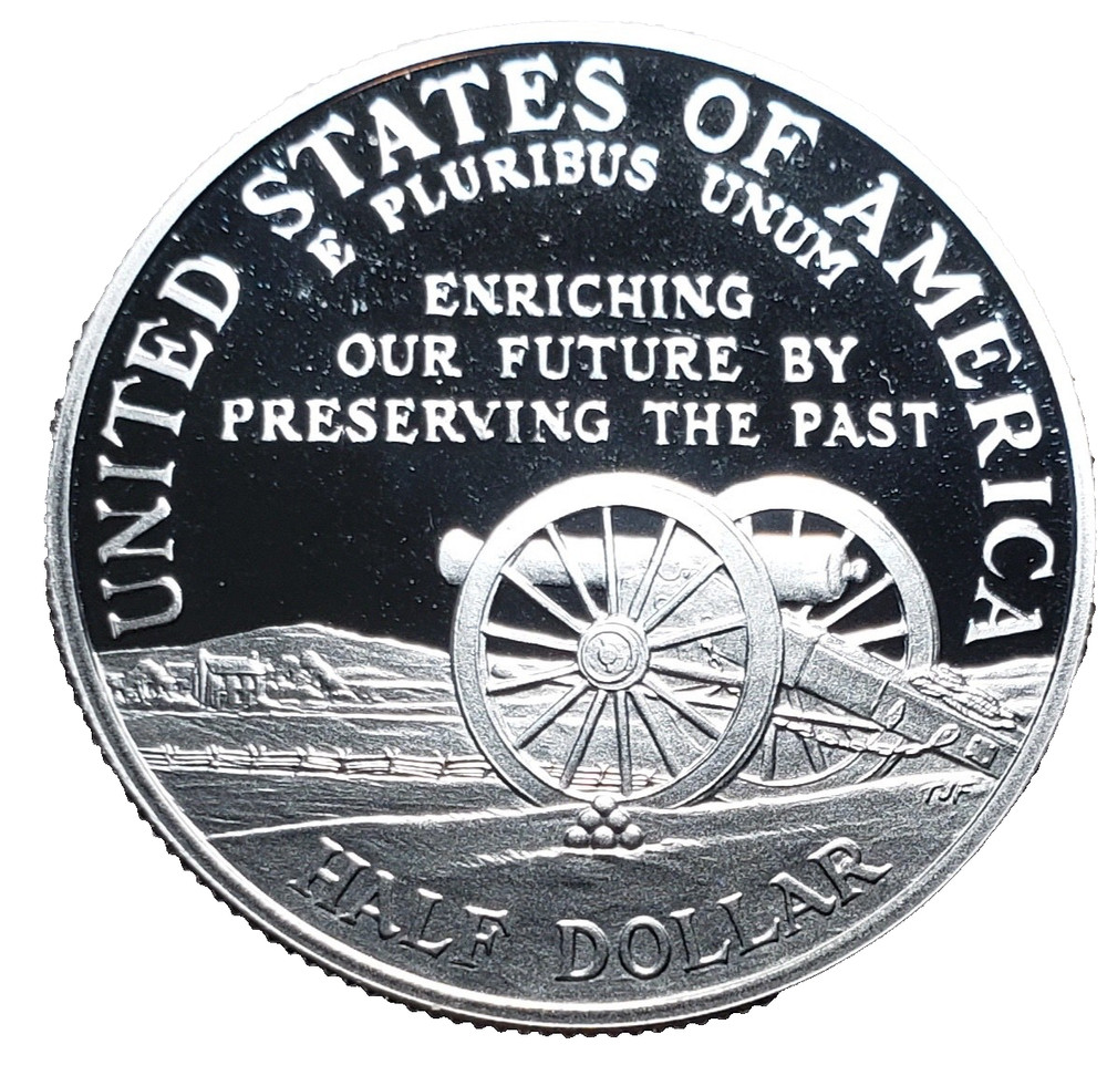 1995-S Proof Civil War Commemorative Half Dollar