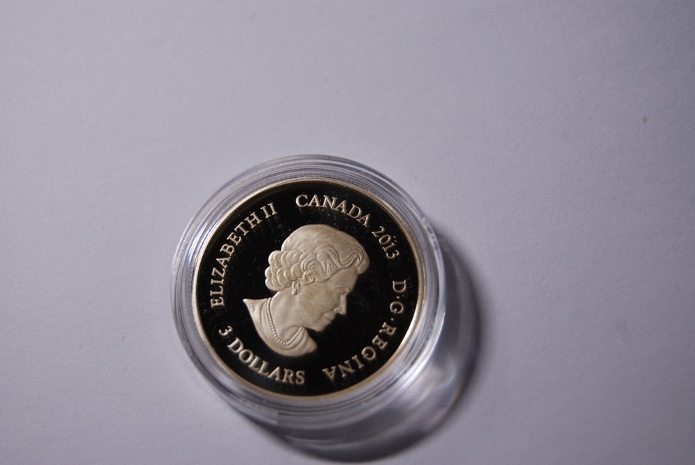 Canada 2013 Silver $3 Maple Leaf Impression