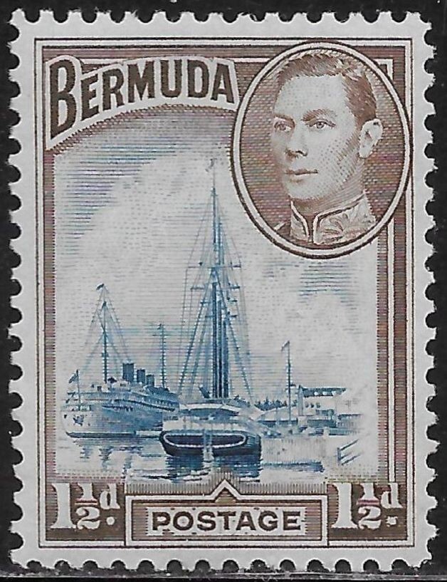 Bermuda Scott #'s 119 MH
