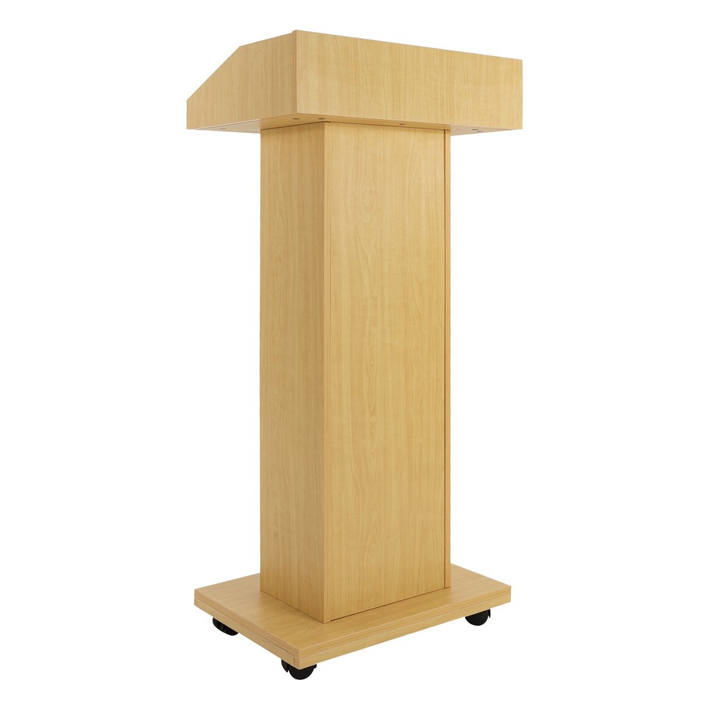 Portable Mobile Presentation Stand with Storage for Classroom and Office US