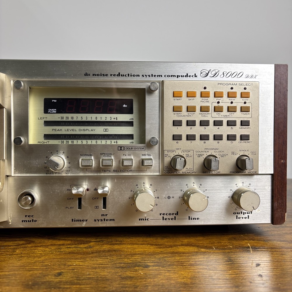Marantz SD8000 Vintage DBX DBOX Compudeck UNTESTED Read Description