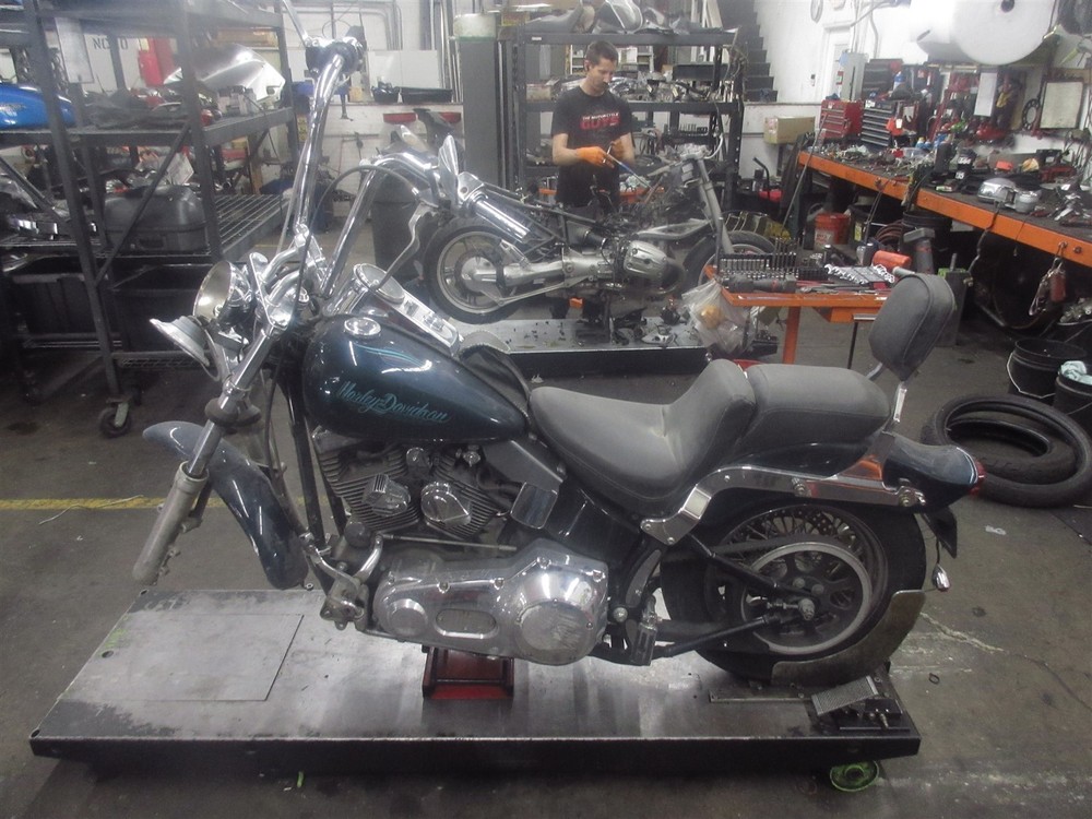 2000 Harley Davidson Softail Deuce FXST Right Switch Throttle Control Cable Lot