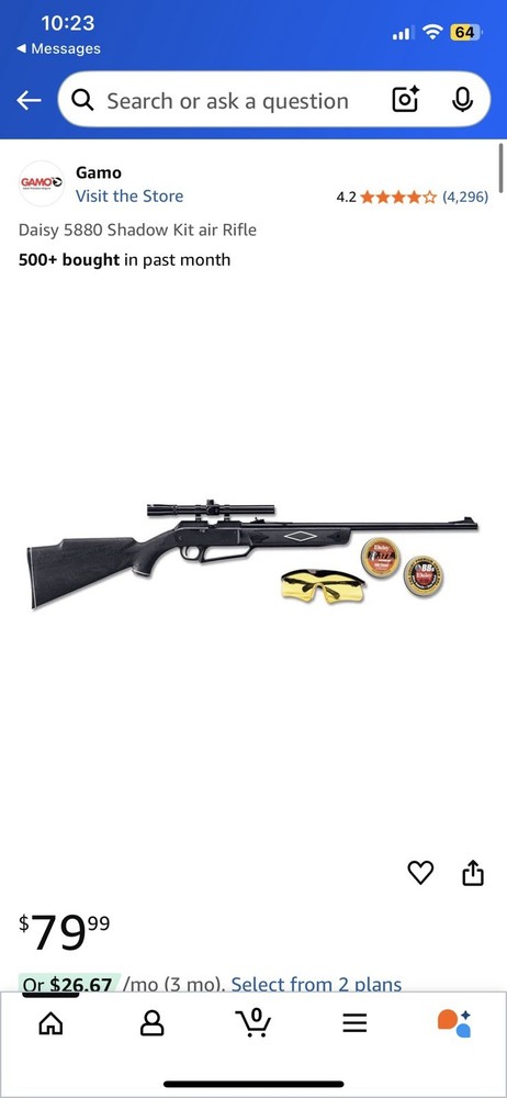 Daisy 5880 Shadow Kit Air Rifle