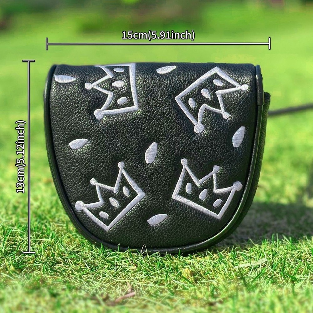 Lab DF3 Golf Putter Cover Black Magnetic Closure