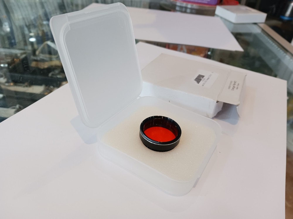 BINTEL TELESCOPE FILTER GSO #21 ORANGE FILTER 1.25'' MADE IN TAIWAN