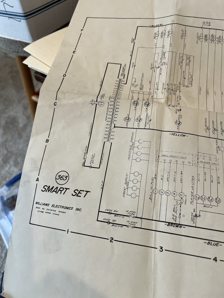 Smart Set Pinball Manual & Schematic
