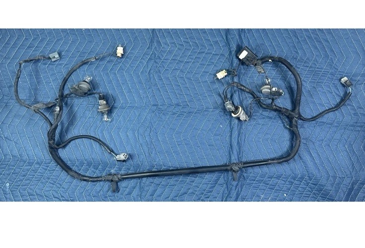97-01 Jeep Cherokee XJ Front Header Panel Headlight Wiring Harness Wire Loom OEM