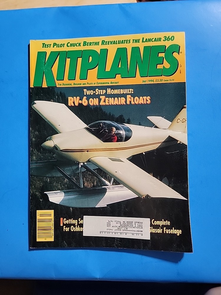 Kitplanes Magazine June 1994