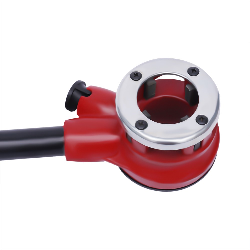 Threader Ratchet Type+5 Dies Set Pipe Cutter Threading Tool 1/2" - 2" US! BSPT