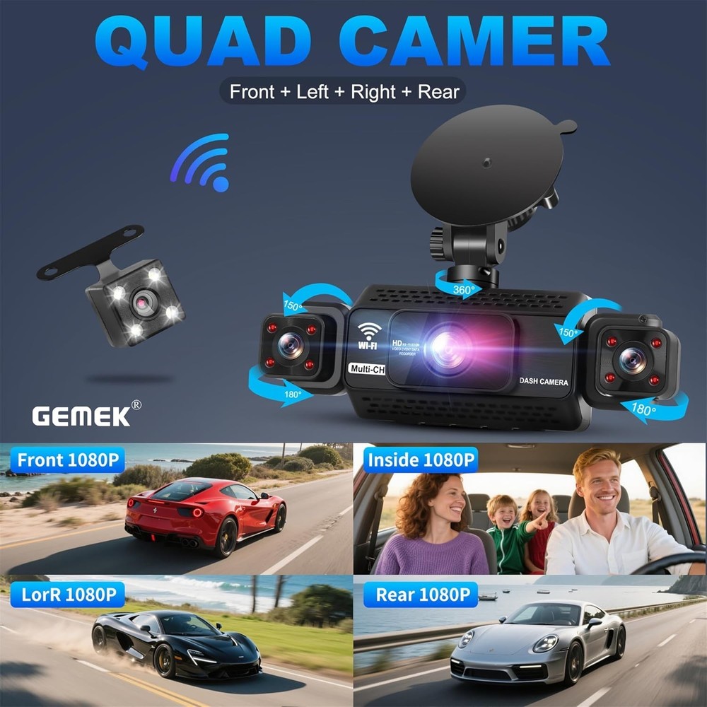 WiFi & App Control Dash Camera