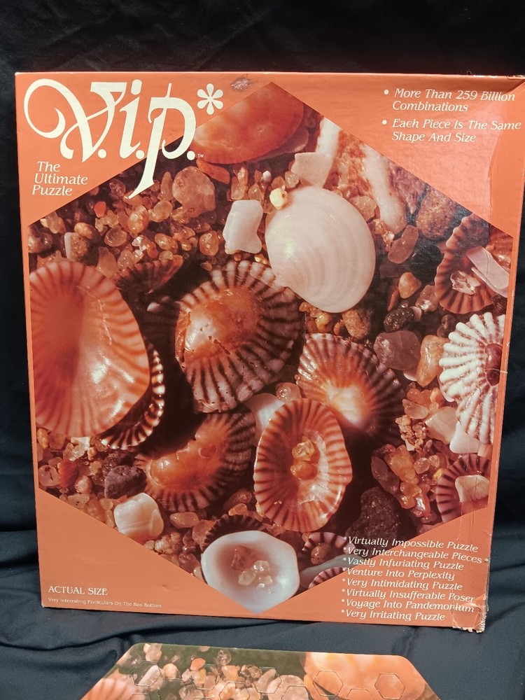 Vintage 1982 VIP The Ultimate Puzzle- Never Used- Virtually Impossible Puzzle