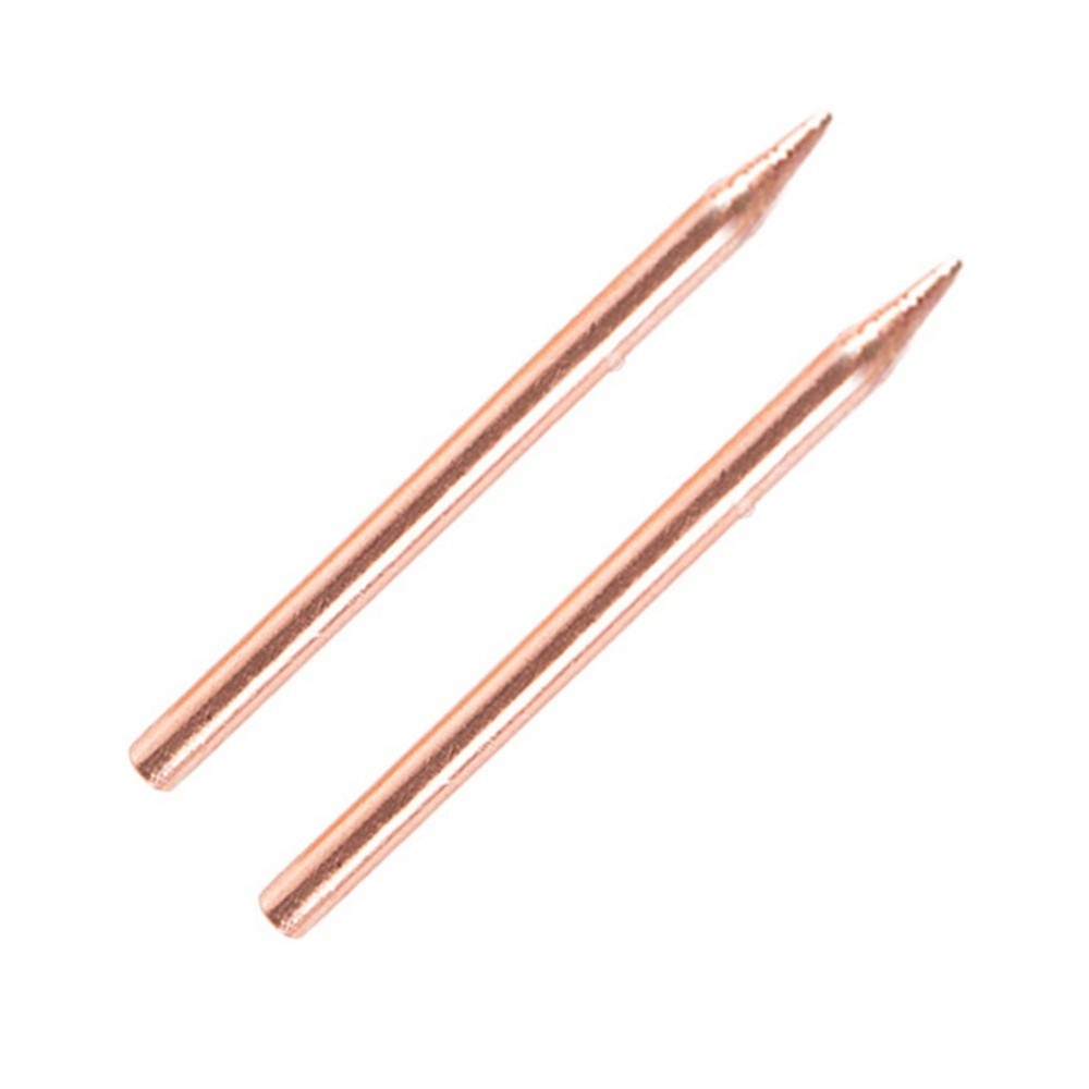For Handheld Spot Welder Electrode Tips 2PCS for Lithium Battery Welding Tasks