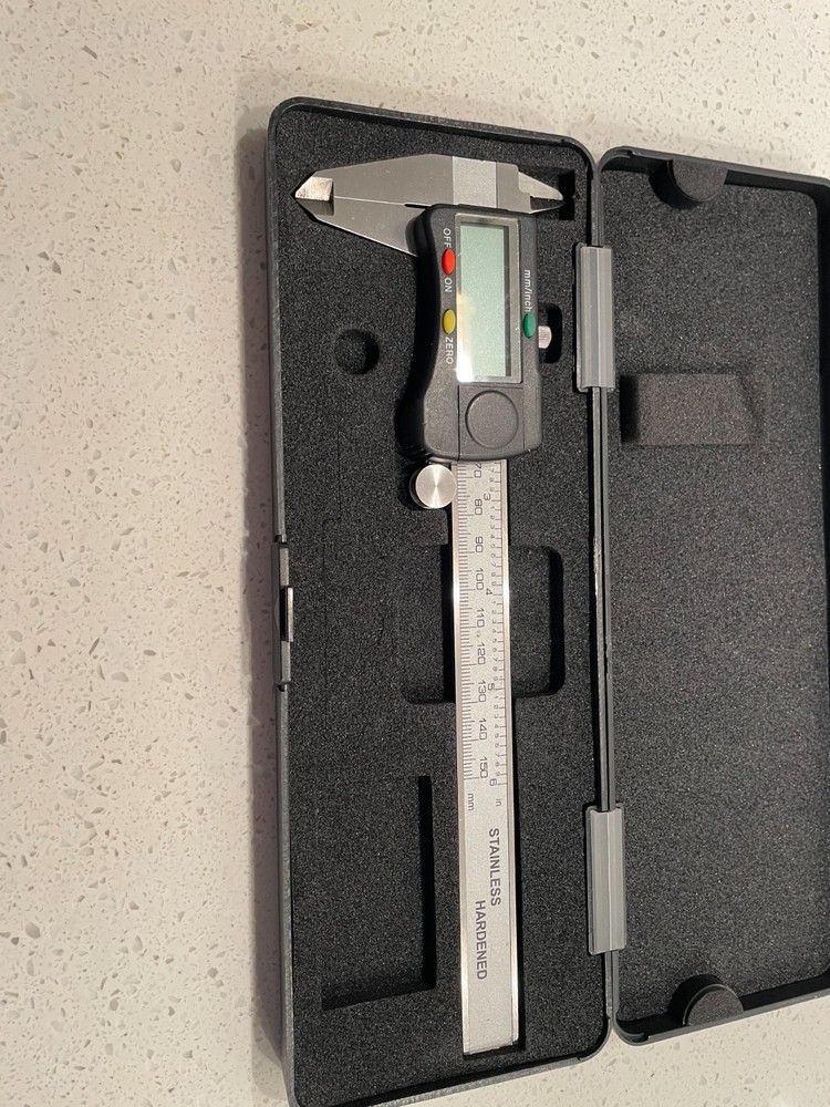 KBC 6" / 150 mm ABS Digital Caliper with Case