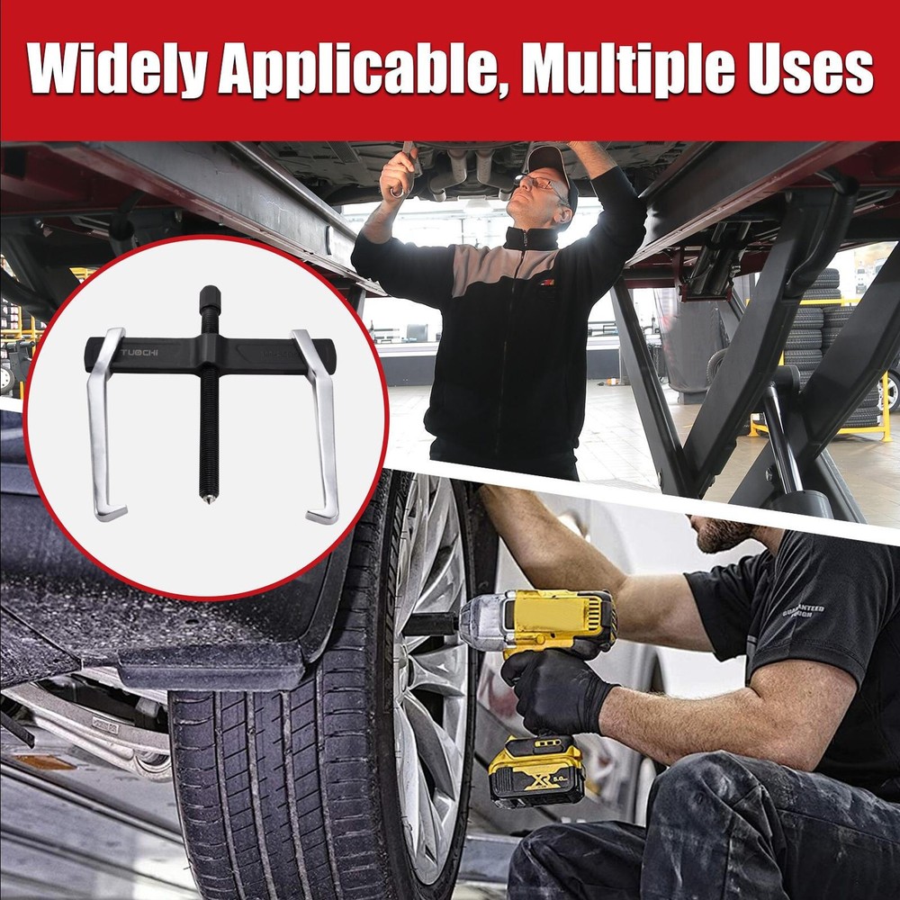 2 Jaw Gear Puller Adjustable Bearing Puller Gears Removal Tool 14 inch