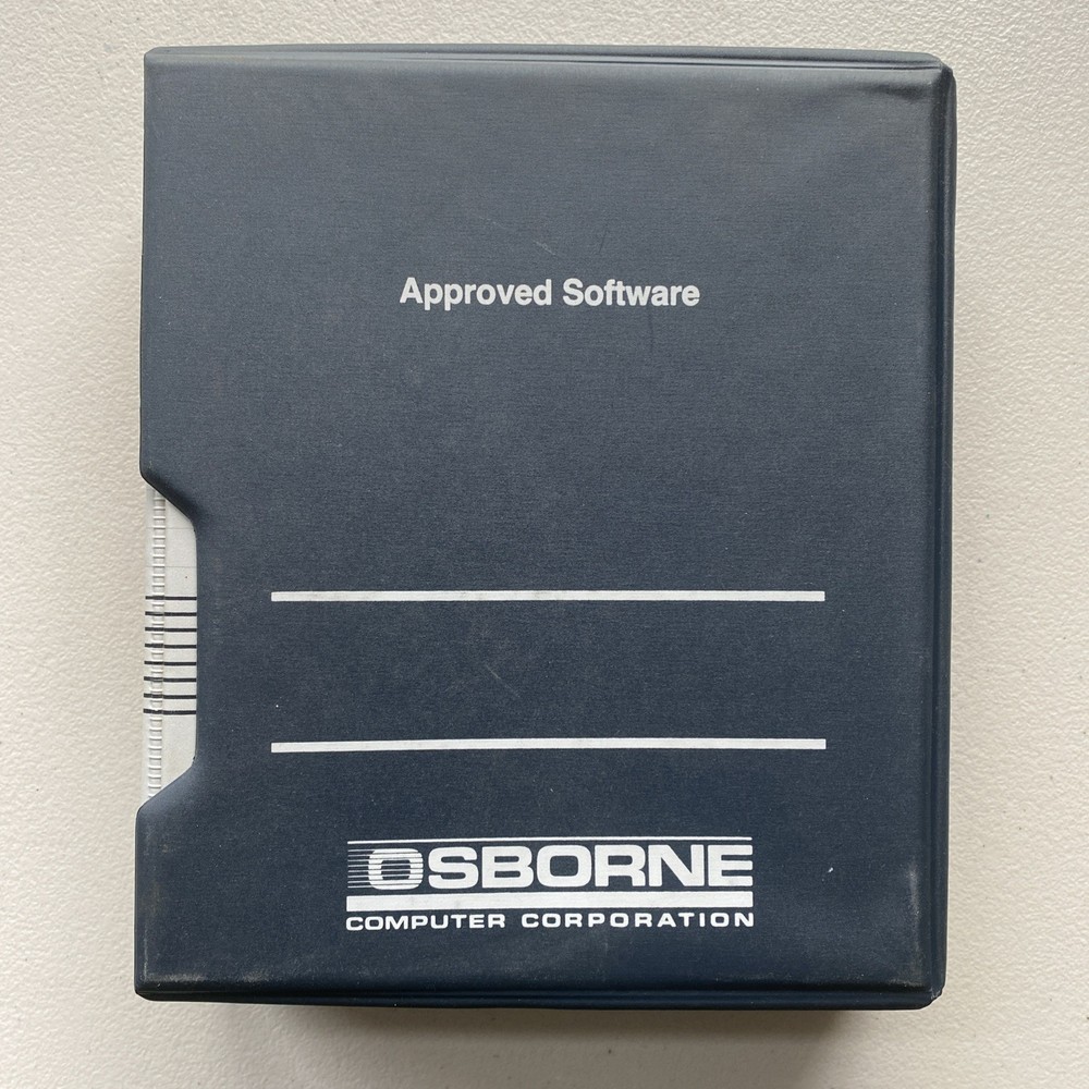 Vintage Osborne Computer Dbase II Assembly Language Software Manual ~ 12/10/82