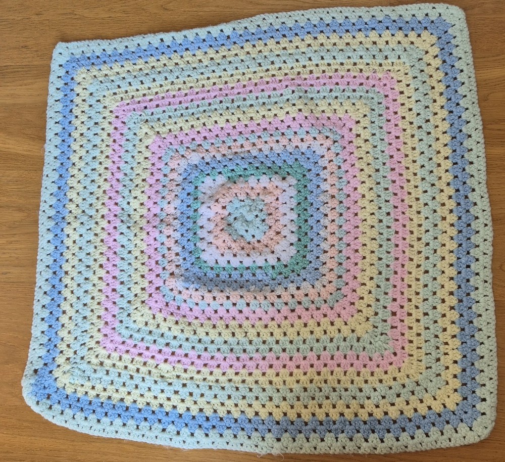 Hand Knitted Baby Blanket