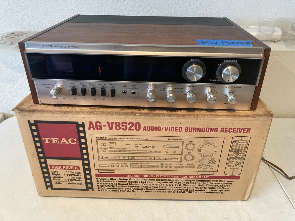 Sherwood S-7300 Solid State Receiver Vintage