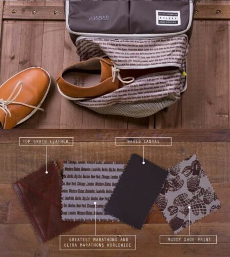 New Rule #5 Run Brown Ballistic Nylon Backpack Multi-function High-End MSRP $200