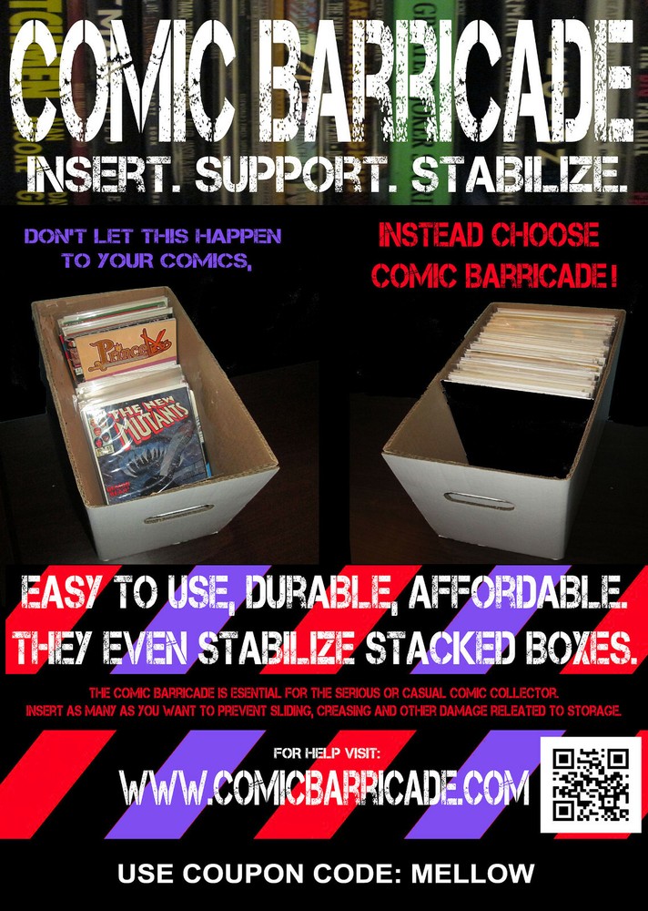 Comic Barricade Three Pack XL Stabilize & Protect Comics New!