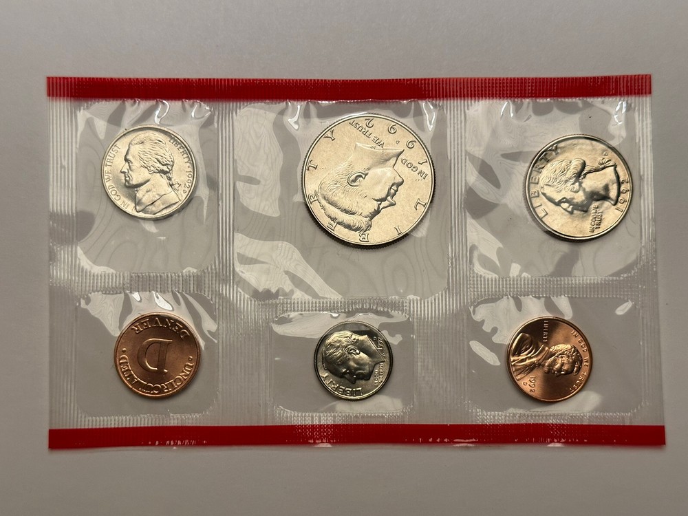 1992 United States Mint P&D Uncirculated Set