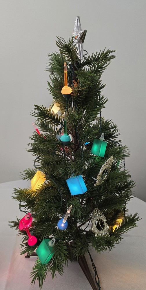 21" Artificial Christmas Tree with 3 Various light types