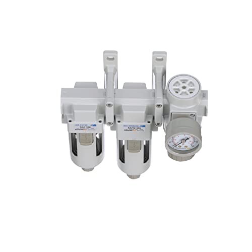 SAU330-N03G Three Stage Compressed Air Drying System Poly Bowl - Manual Drain