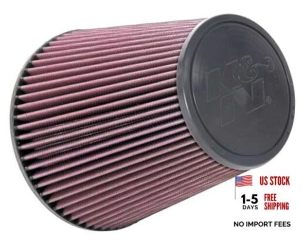 High-Flow Original Lifetime Universal Clamp-On Air Filter: High Performance,