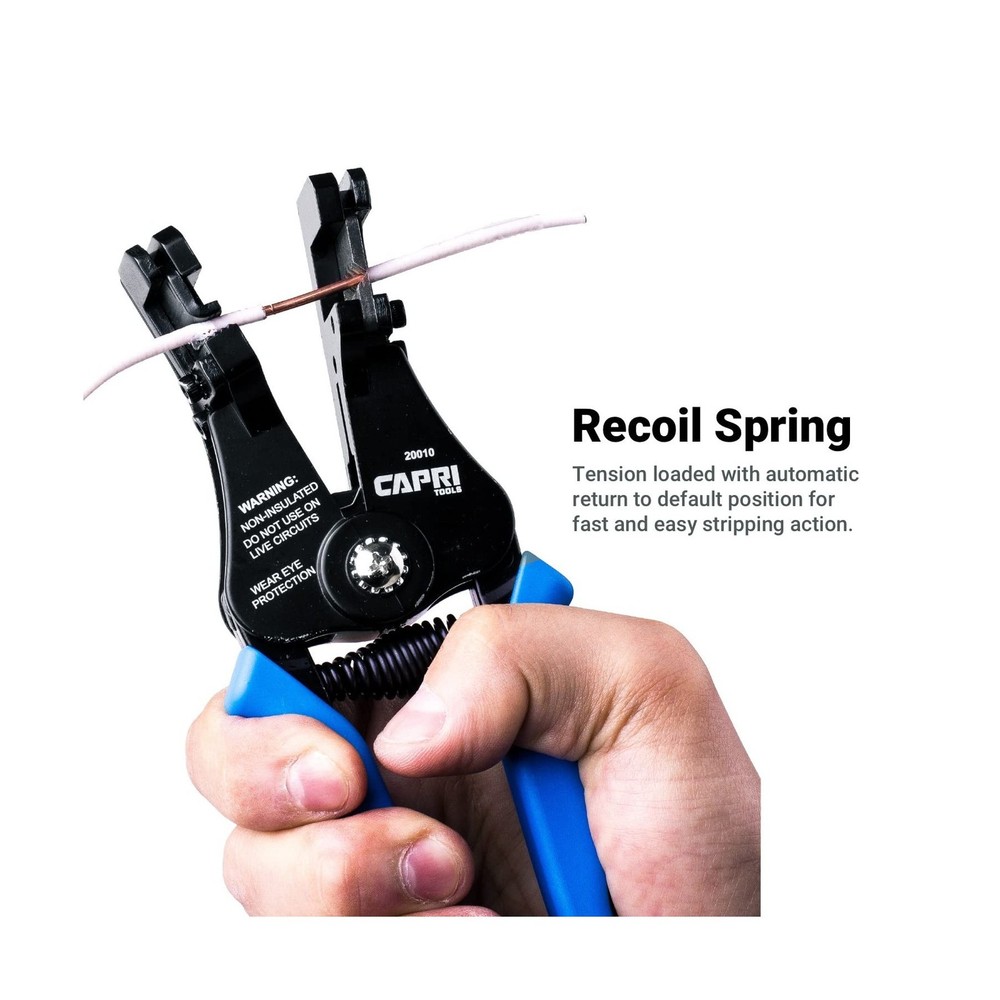 Capri Tools 20012 Self-Adjusting Wire Stripper