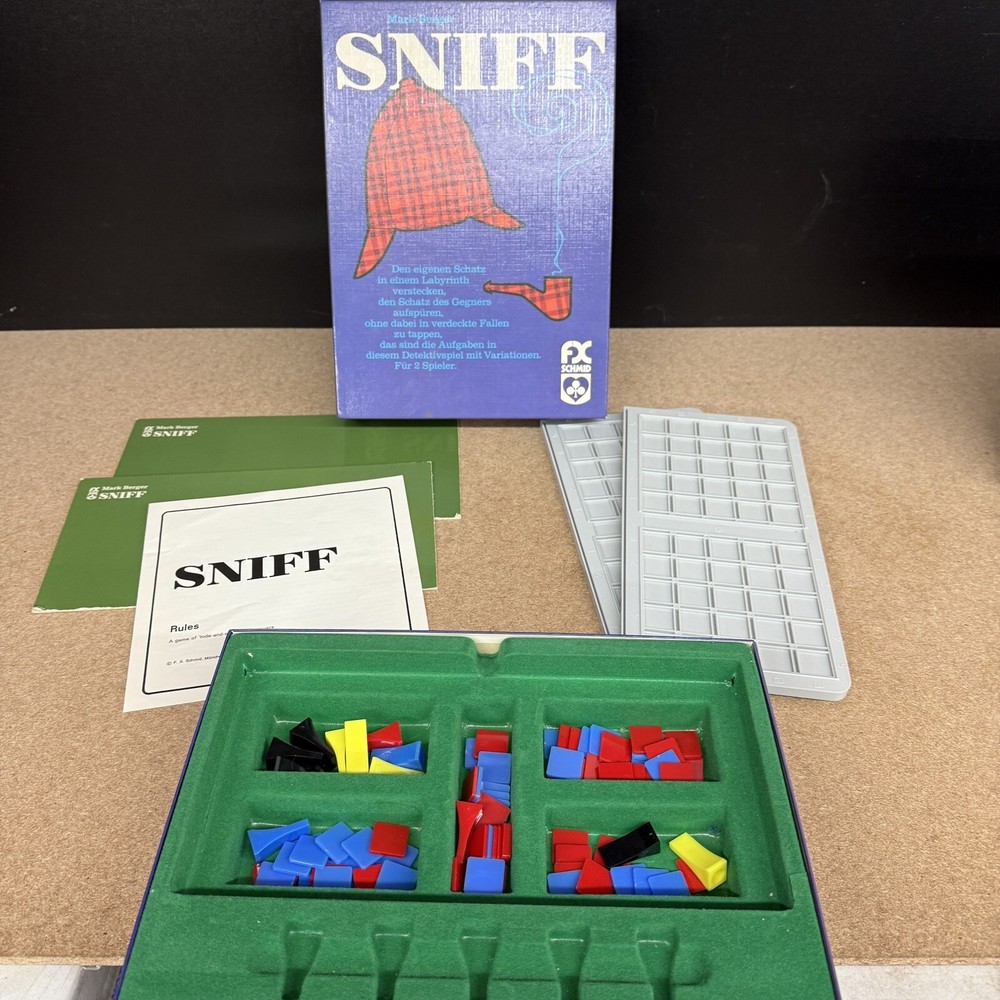 SNIFF Board Game by Mark Berger SPIEL FDC Schmid