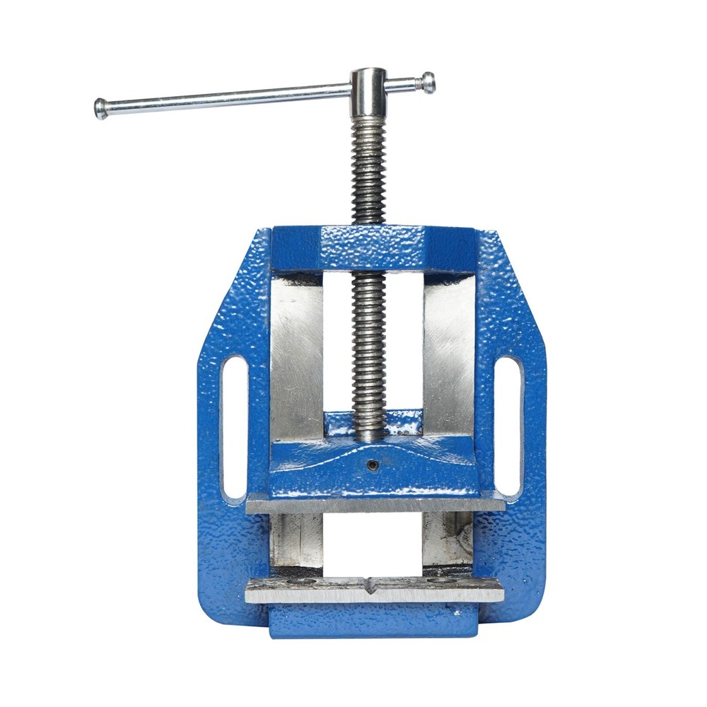 Jrsdrive 4" Drill Press Vise, Painted, Cast Iron, E-2082DRL
